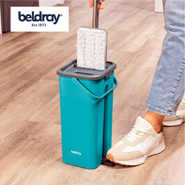 Shop Beldray Flat Head Antibac Slimline Mop and Bucket - HD080